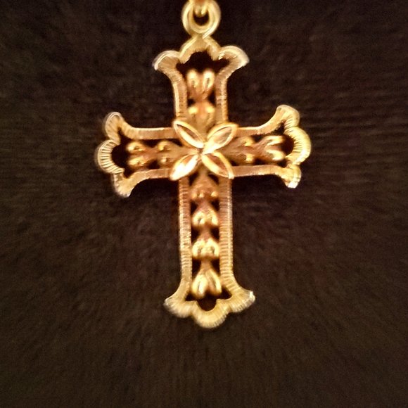 18 k g³3old cross ✝️